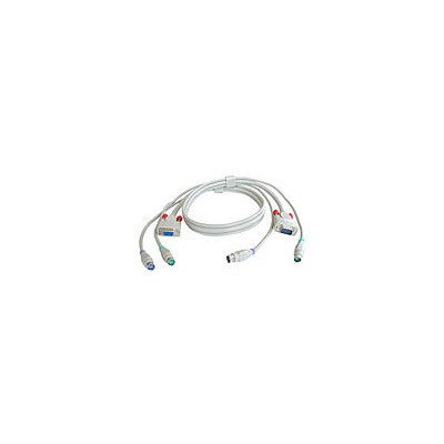 Câble Combo 2m pour LINDY KVM SWITCH LITE OSD-8 uniquement