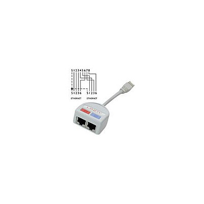 Doubleur de port STP RJ-45: 2 x 10/100Base-T