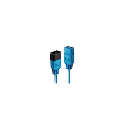 Rallonge IEC 1m, bleu