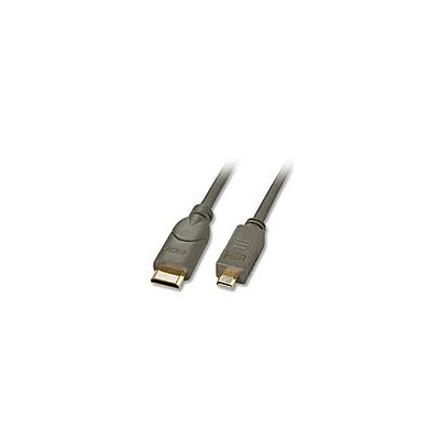 Câble micro HDMI® / mini HDMI®, compatible HDMI 2.0 Ultra HD, 0.5m